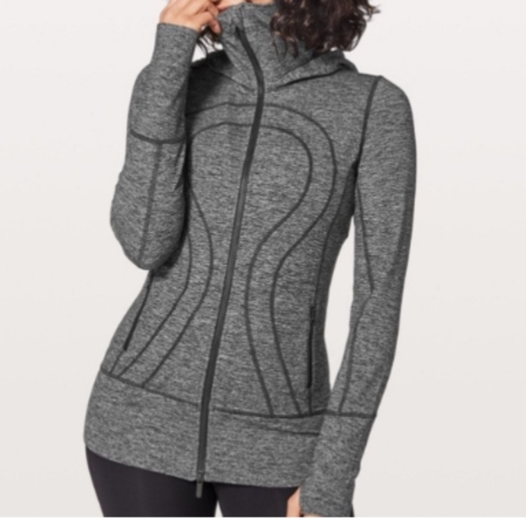 lululemon athletica Jackets & Blazers - Lululemon Longsleeve Solid Gray Stride Jacket II
